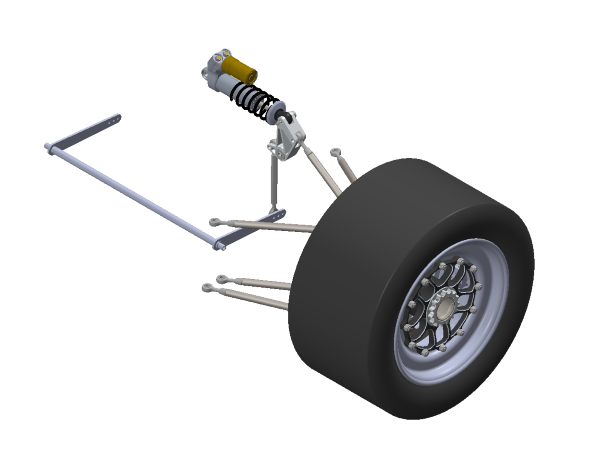 Rear suspension assembly